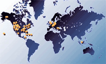 Travel map